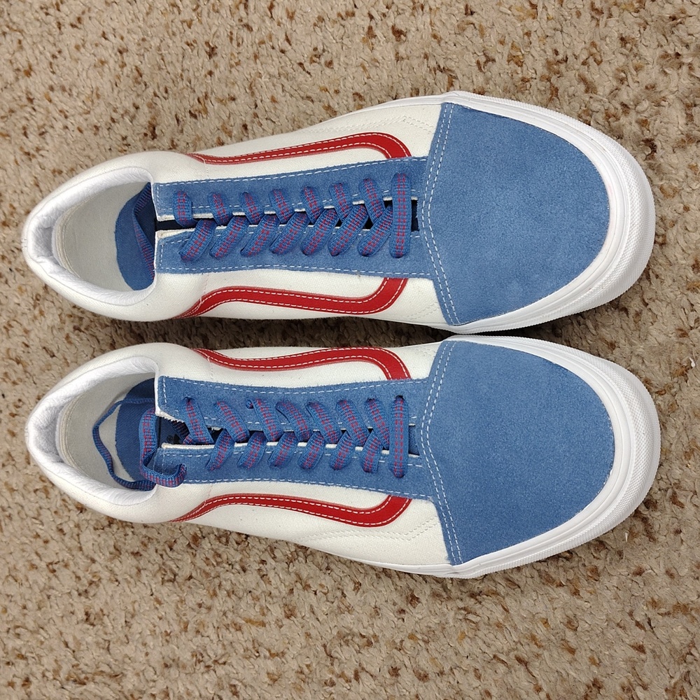 VANS Old Skool Sport Pop - Vallarta Blue Never Worn Mens Size 11